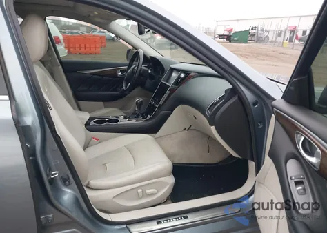 2014 Infiniti Q50 Premium из США, поврежденный, VIN JN1BV7AP3EM680364